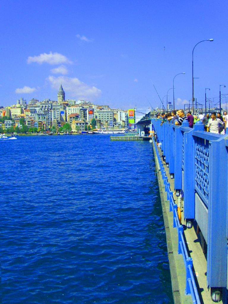 galata kprsnden galata kulesine