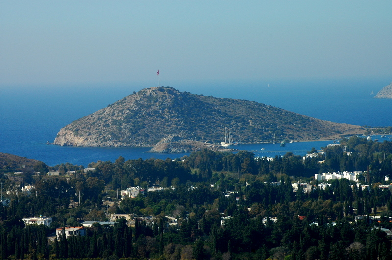 Tepeden Gmlk ve Myndos adas