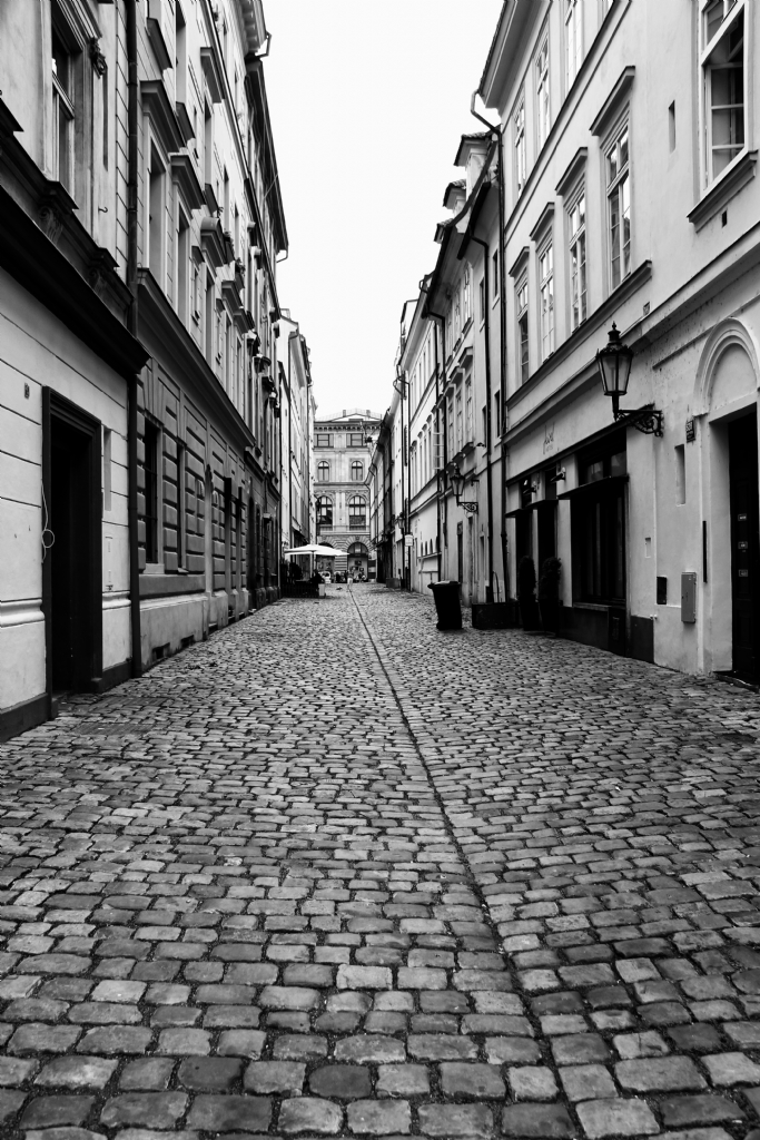 Prag'n dar sokaklar