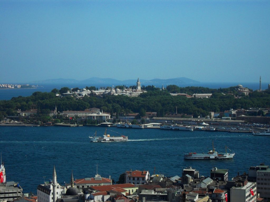 panoramik galata kulesinden ekildi