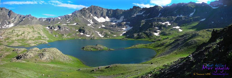 Mor yayla gllerinden