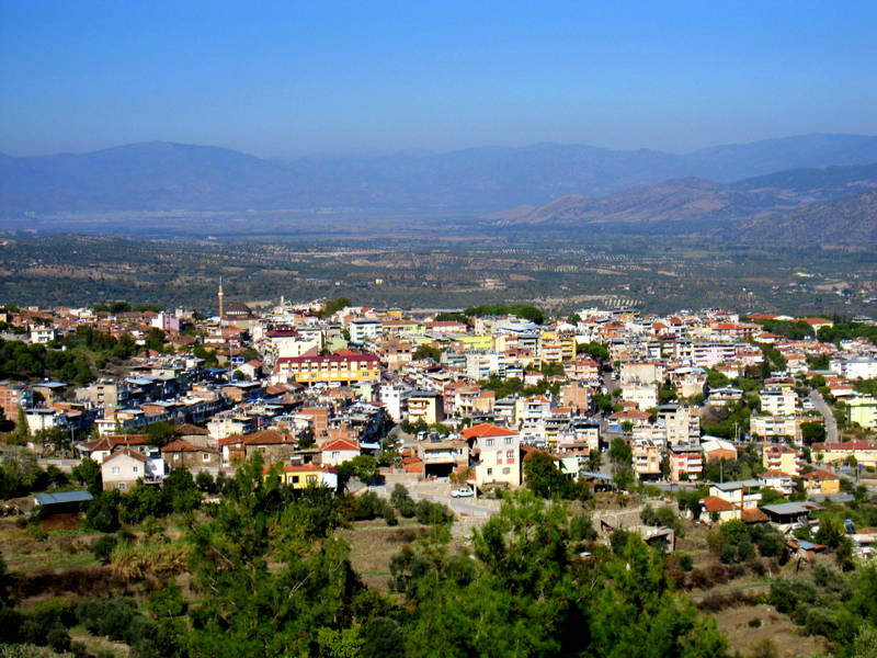 Tepeden Aydn Bozdoan manzaras