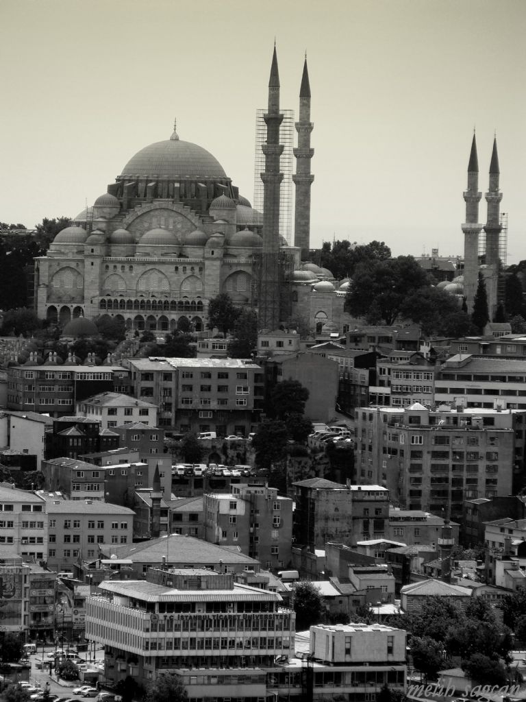 Galata kulesinden bir manzara