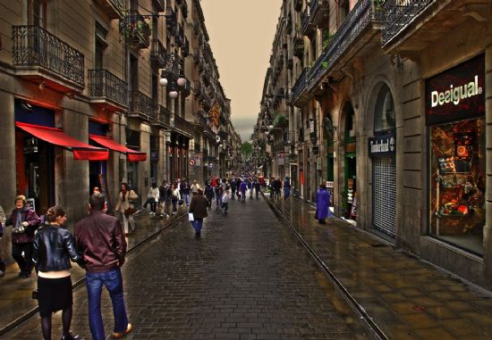 Barcelona Bir Sokak