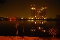 Gece Nil Nehri Kenarnda