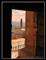 Zinciriyeden  Penceresinden Ulu Camii Minaresi - Fotoraf: Seyithan Bozdemir fotoraflar fotoraf galerisi. 