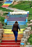 Renkli Merdiven - Fotoraf: Ahmet Snmez fotoraflar fotoraf galerisi. 