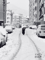 Kış Kar Ve İnsan - Fotoğraf: Fatih Bozkurt fotoğrafları fotoğraf galerisi. 