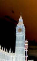 London Big Ben Negative - Fotoraf: Alper Sargin fotoraflar fotoraf galerisi. 