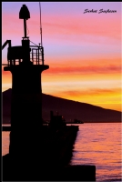 Deniz Fenerinin Gn Batmnda Brakt z - Fotoraf: Serhat Sackesen fotoraflar fotoraf galerisi. 