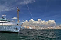 Bir Gemi Yanar Kar Kydan Gelen - Fotoraf: Bekir Karaca fotoraflar fotoraf galerisi. 