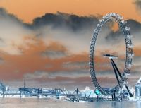 London Eye Negative - Fotoraf: Alper Sargin fotoraflar fotoraf galerisi. 